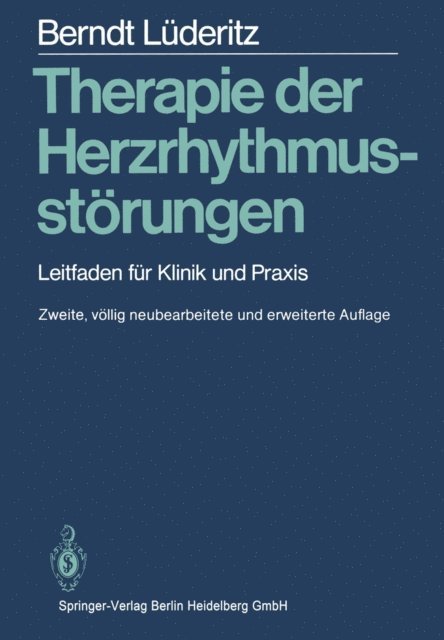B. Luderitz - Therapie der Herzrhythmusstörungen, E-bok