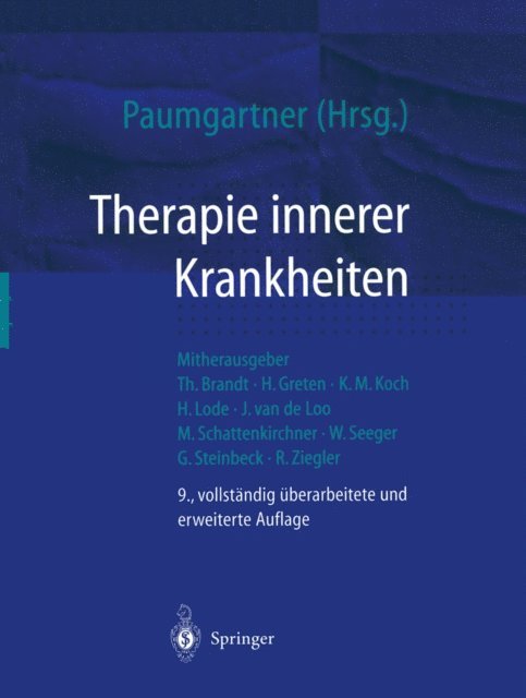 Gustav Paumgartner - Therapie innerer Krankheiten, E-bok