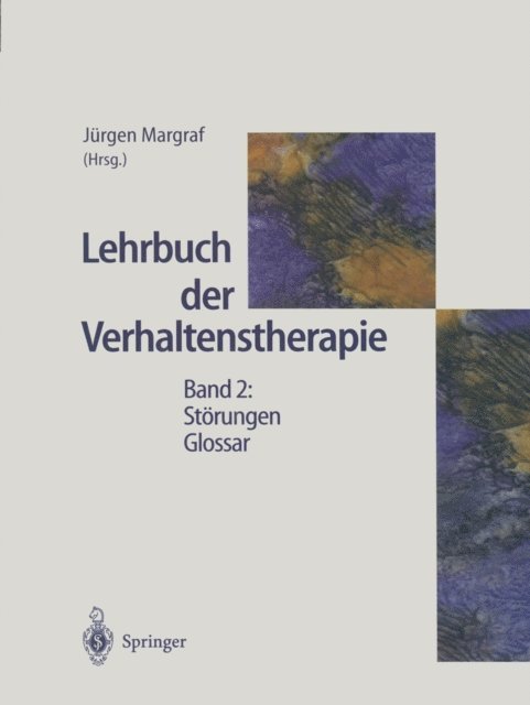 Jurgen Margraf - Verhaltenstherapie, E-bok