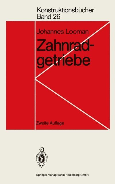 Johannes Looman - Zahnradgetriebe, E-bok
