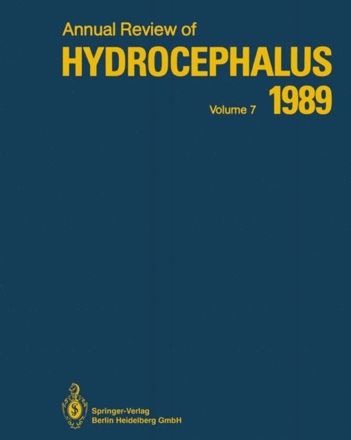 Shizuo Oi, Norihiko Tamaki, Kiyoshi Sato, Satoshi Matsumoto - Annual Review of Hydrocephalus, E-bok