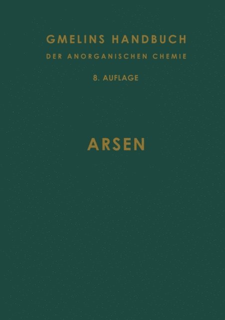 L. Gmelin, E. Fluck - Arsen, E-bok