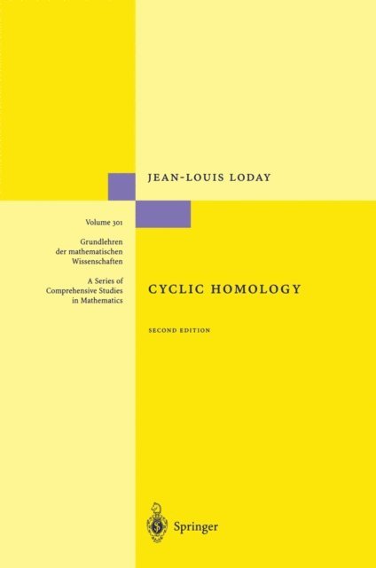Jean-Louis Loday - Cyclic Homology, E-bok
