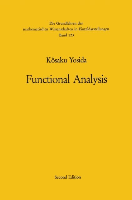 Kosaku Yosida - Functional Analysis, E-bok