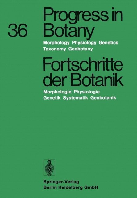 Hubert Ziegler, Eberhard Schnepf, Hermann Merxmuller, Karl Esser, Heinz Ellenberg - Fortschritte der Botanik, E-bok