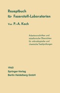 Rezeptbuch f�r Faserstoff-Laboratorien