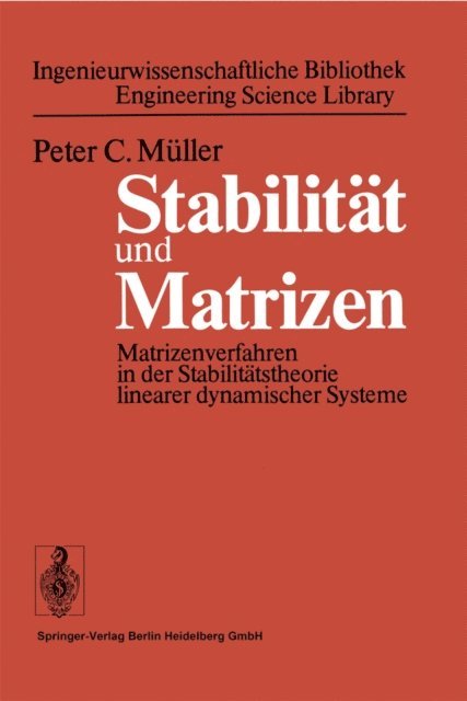 P. C. Muller - Stabilität und Matrizen, E-bok