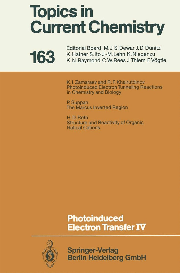 Jochen Mattay - Photoinduced Electron Transfer IV, Häftad