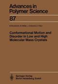 Conformational Motion and Disorder in Low and High Molecular Mass Crystals