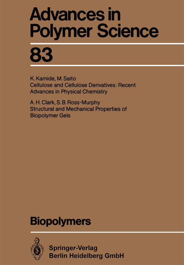Biopolymers, Häftad