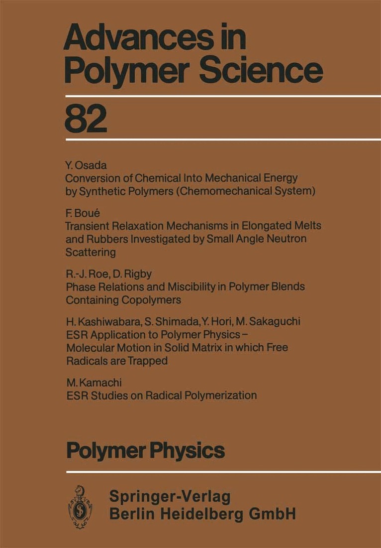 Polymer Physics, Häftad