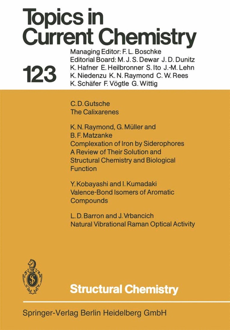 Structural Chemistry, Häftad