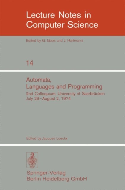 J. Loeckx - Automata, Languages and Programming, E-bok