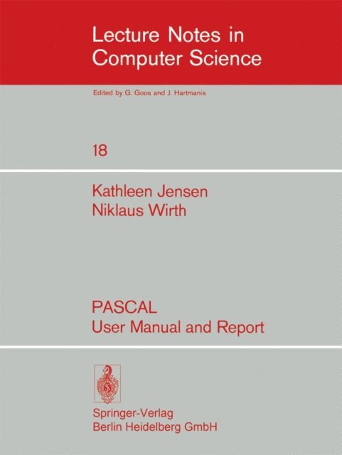 N. Wirth, K. Jensen - PASCAL - User Manual and Report, E-bok. Tillgänglighet: Lägg i varukorg