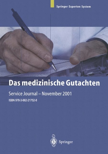 H.-D. Lippert, W. Eisenmenger, H. Dorfler - Das medizinische Gutachten, E-bok