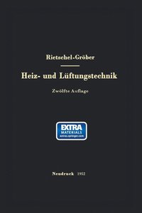 H. Rietschels Lehrbuch der Heiz- und Luftungstechnik
