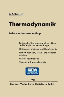 Ernst Schmidt - Einführung in die Technische Thermodynamik, Häftad