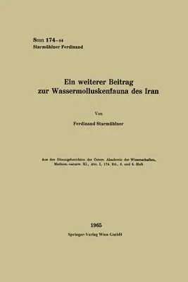 weiterer Beitrag zur Wassermolluskenfauna des Iran