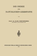 Untersuchungen Uber Depside Und Gerbstoffe 1908 1919 E - 