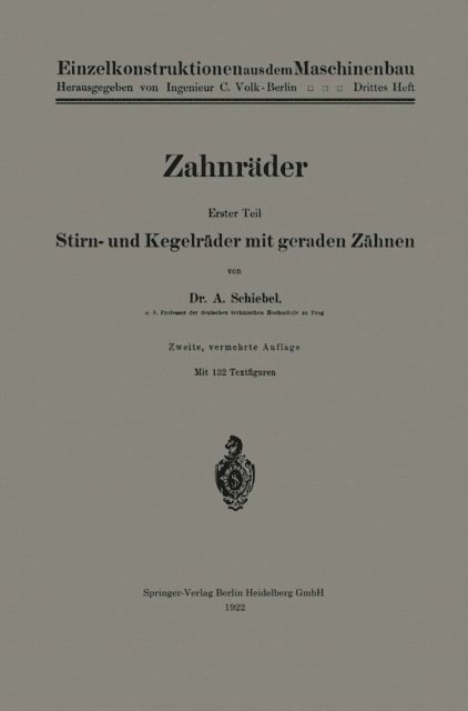 Adalbert Schiebel - Zahnräder, E-bok