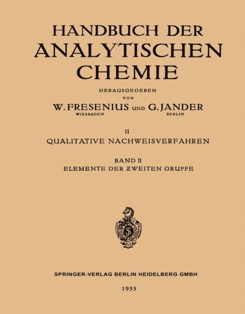 H. Bode - Elemente der zweiten Gruppe, E-bok