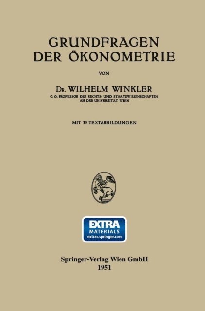 Wilhelm Winkler - Grundfragen der Ökonometrie, E-bok