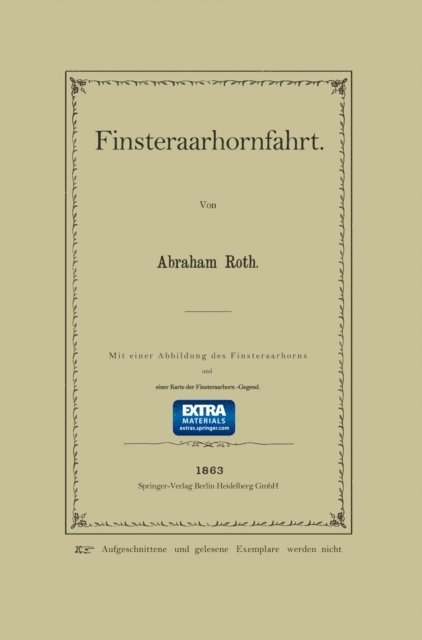 Abraham Roth - Finsteraarhornfahrt, E-bok. Tillgänglighet: Lägg i varukorg