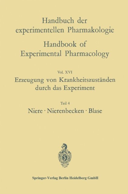 Helmut Haase, Oskar Eichler - Erzeugung von Krankheitszuständen durch das Experiment, E-bok