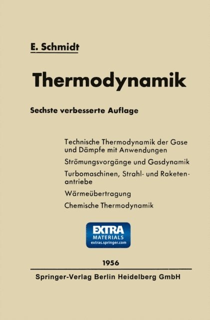 Ernst Schmidt - Einführung in die Technische Thermodynamik, E-bok