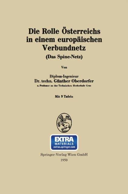 Gunther Oberdorfer - Die Rolle Österreichs in einem europäischen Verbundnetz, E-bok