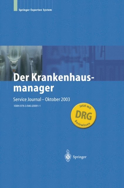 S. F. Winter, A. M. Raem, U. Mis, A. Kerres, A. Gillessen, H. Fenger, W. V. Eiff - Der Krankenhausmanager, E-bok