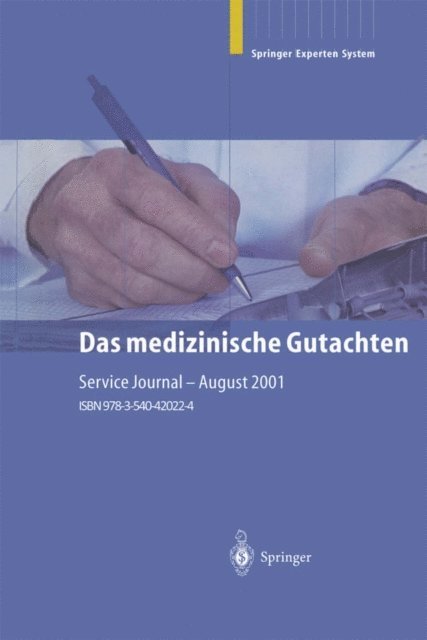 Hans Dorfler - Das medizinische Gutachten, E-bok