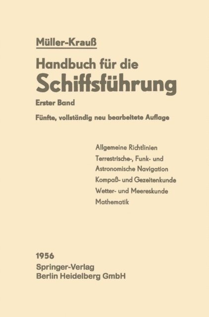 Martin Berger, Josef Krau - Navigation, E-bok