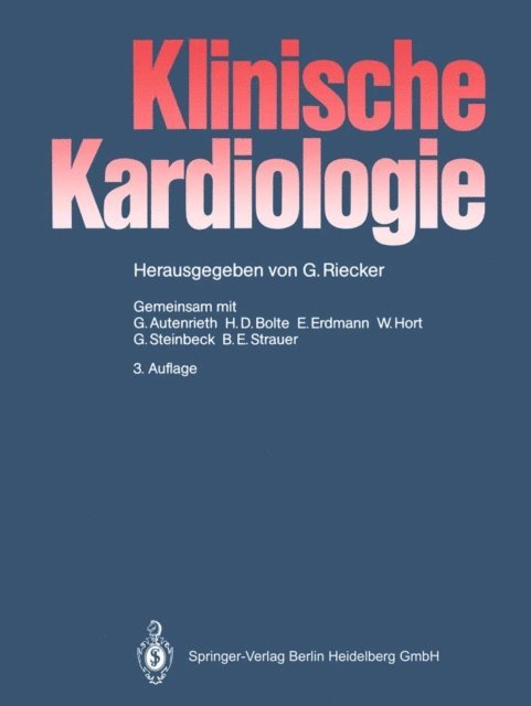 Gerhard Riecker - Klinische Kardiologie, E-bok