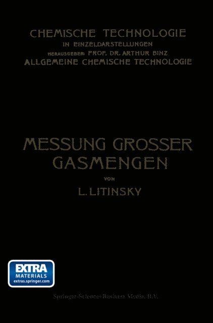 Leonid Litinsky - Messung Grosser Gasmengen, E-bok