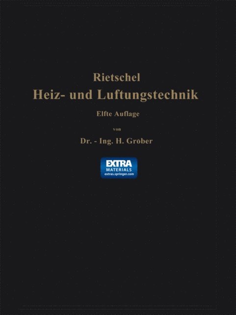 Franz Bradtke, Heinrich Grober, Hermann Rietschel - H. Rietschels Leitfaden der Heiz- und Lüftungstechnik, E-bok