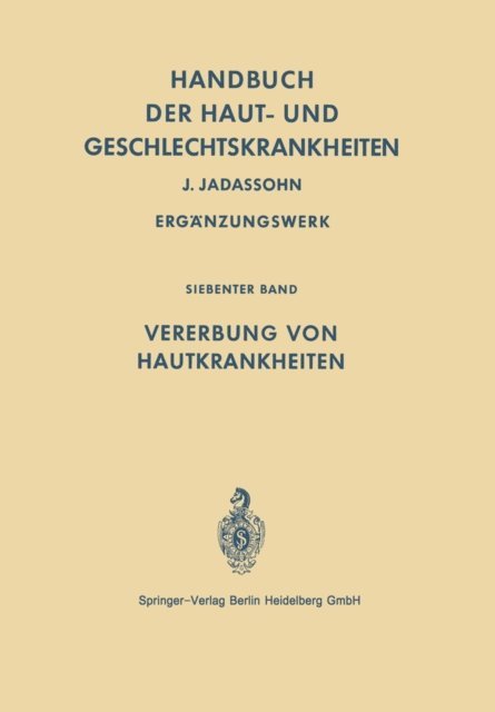 Josef Jadassohn, Alfred Marchionini - Handbuch der Haut- und Geschlechtskrankheiten, E-bok