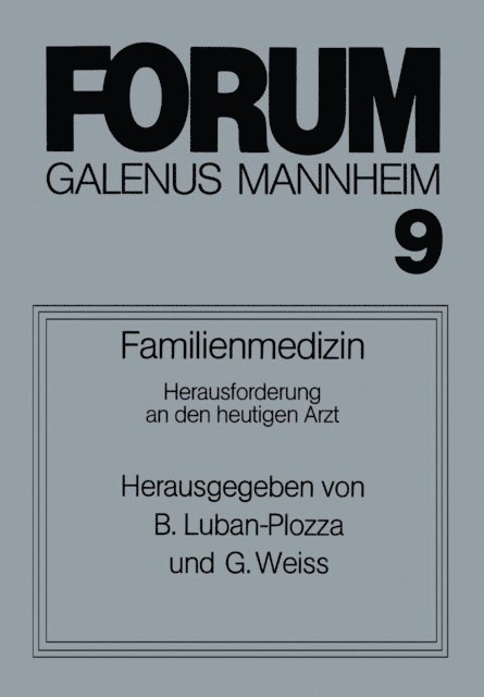 P. Bernachon, Boris Luban-Plozza - Familienmedizin, E-bok