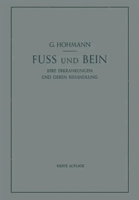 Georg Hohmann - Fuß und Bein, E-bok. Tillgänglighet: Lägg i varukorg