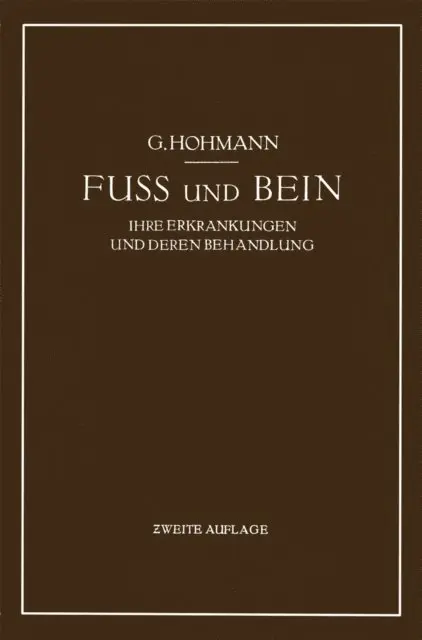 Georg Hohmann - Fuß und Bein, E-bok. Tillgänglighet: Lägg i varukorg