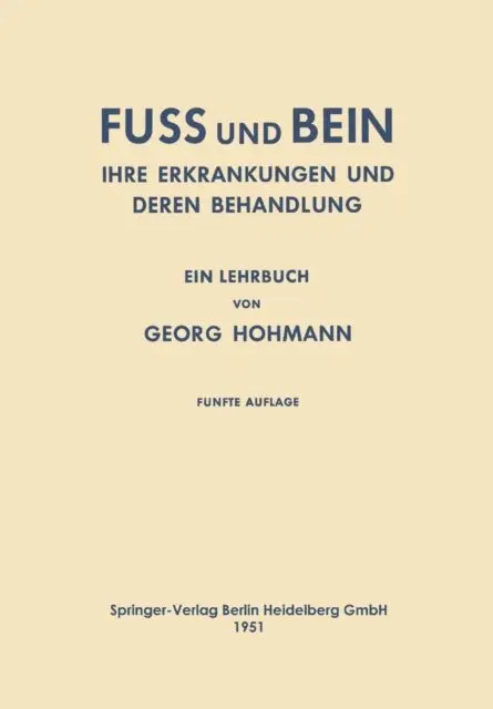 Georg Hohmann - Fuss und Bein, E-bok. Tillgänglighet: Lägg i varukorg