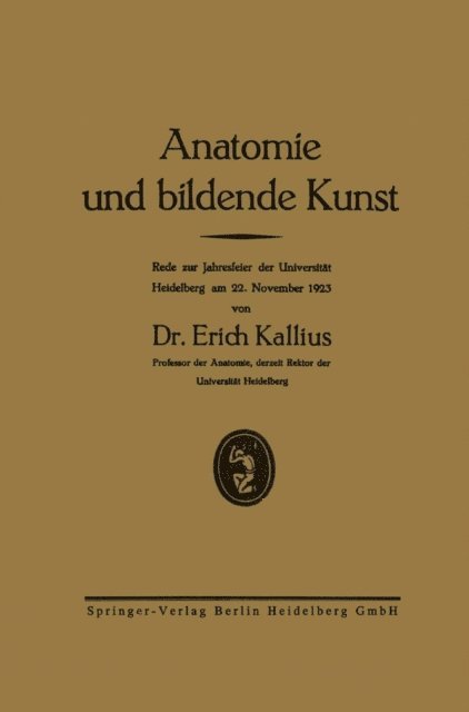 Erich Kallius - Anatomie und bildende Kunst, E-bok