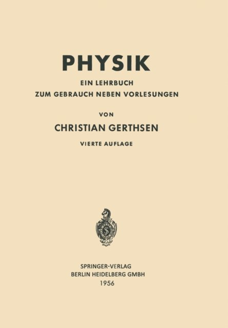 Christian Gerthsen - Physik, E-bok