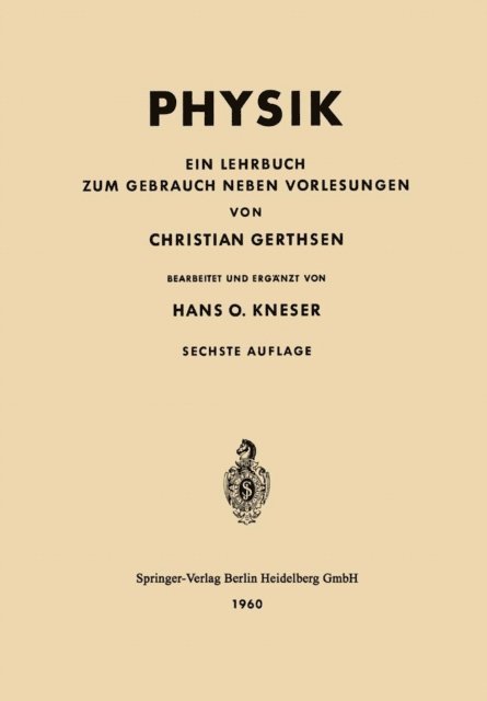 Christian Gerthsen - Physik, E-bok