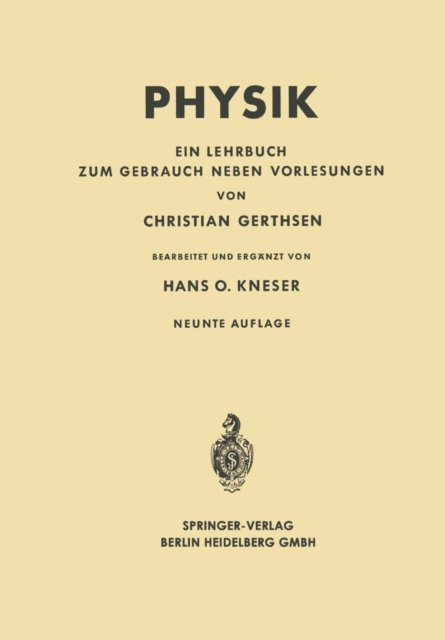 Christian Gerthsen - Physik, E-bok