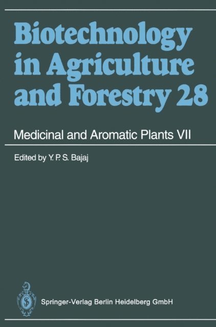 Professor Dr. Y. P. S. Bajaj - Medicinal and Aromatic Plants VII, E-bok
