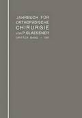 Jahrbuch fr orthopdische Chirurgie