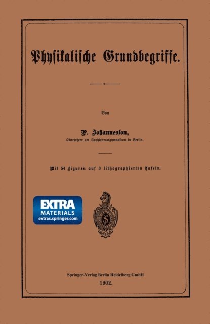 P. Johannesson - Physikalische Grundbegriffe, E-bok