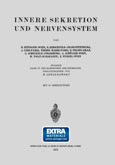 Hans Eppinger - Innere Sekretion und Nervensystem, E-bok