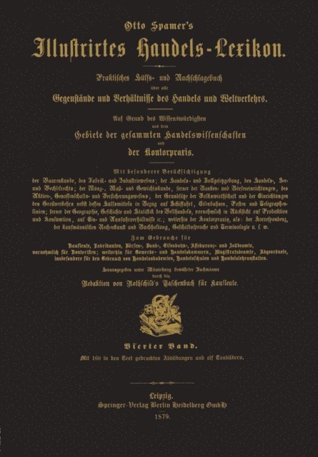 Otto Spamer's - Illustrirtes Handels-Lexikon, E-bok
